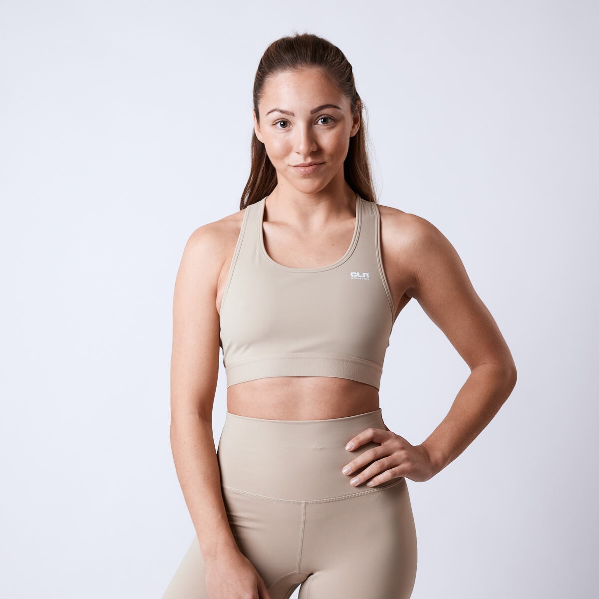 Inhale sport bra Beige