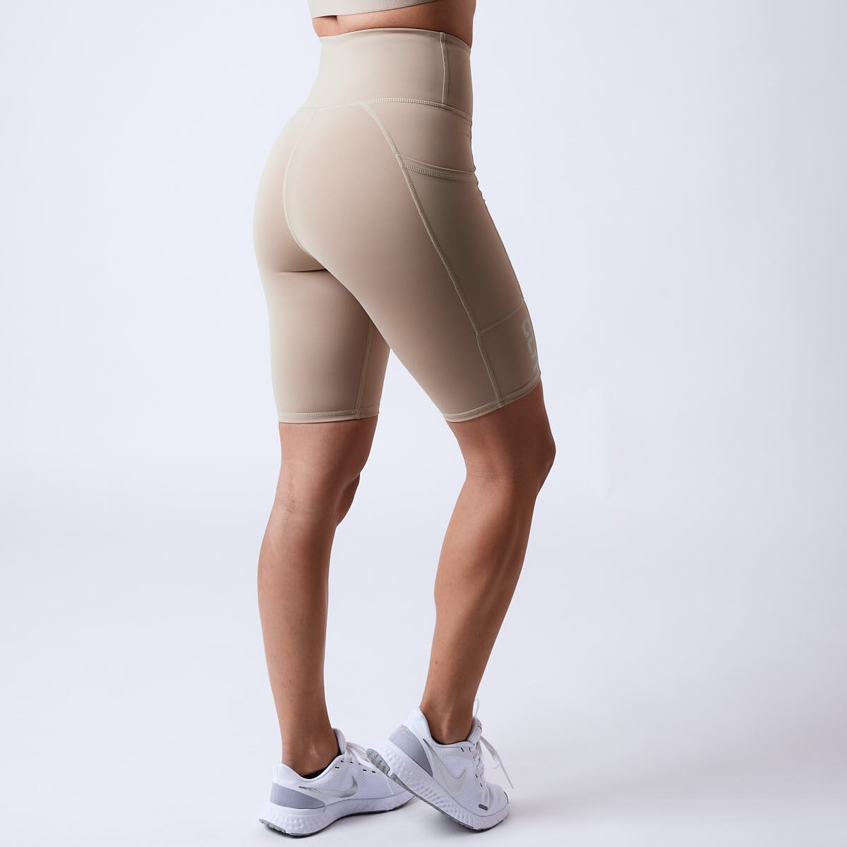 Bike pocket shorts Beige