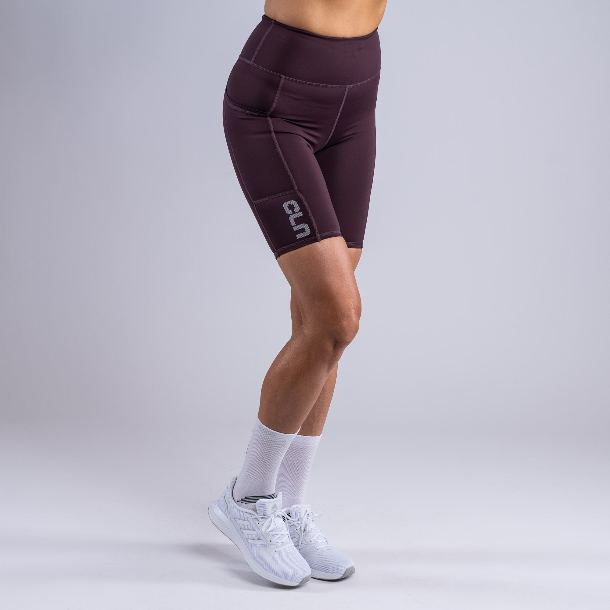 CLN Bike ws pocket shorts Dark wine