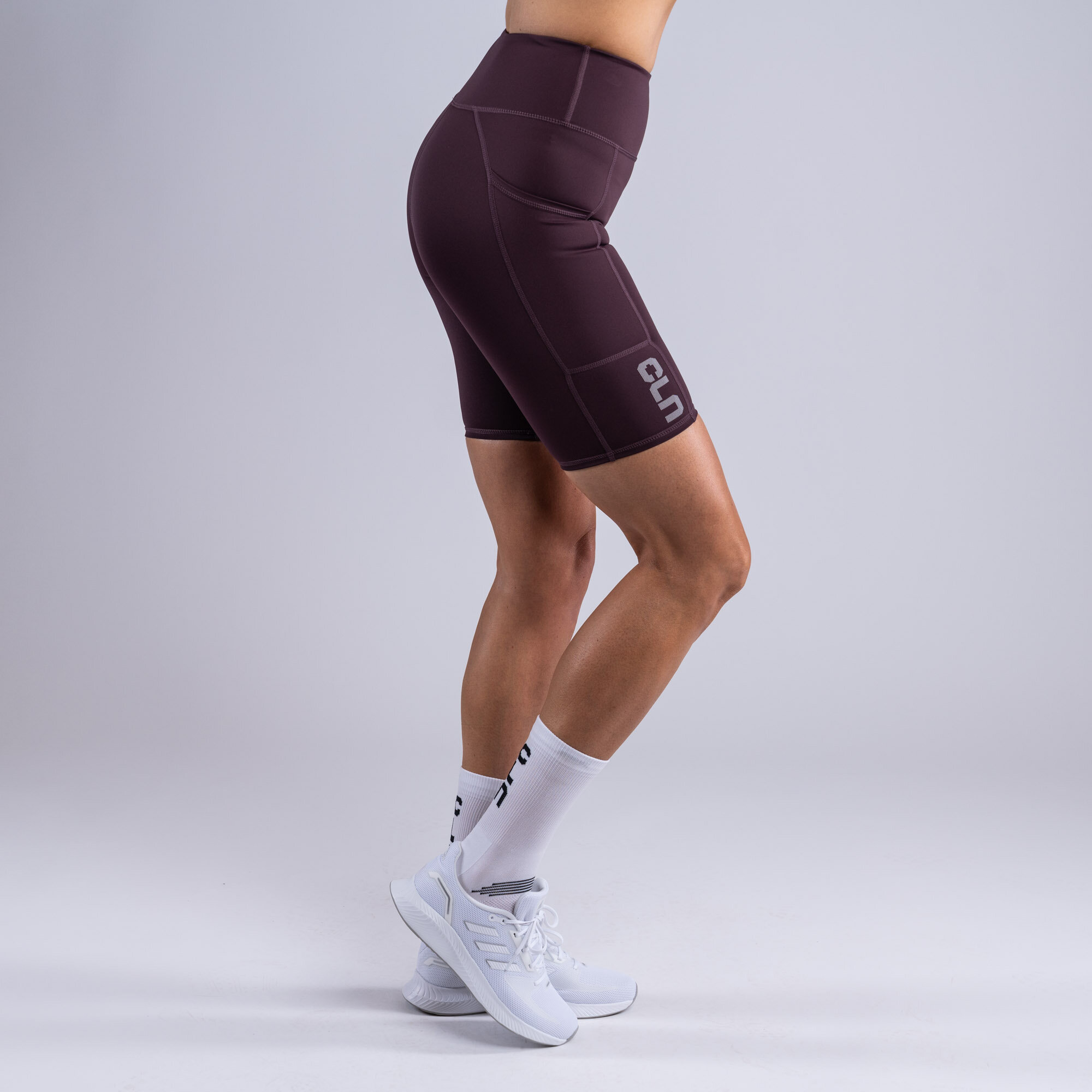 CLN Bike ws pocket shorts Dark wine