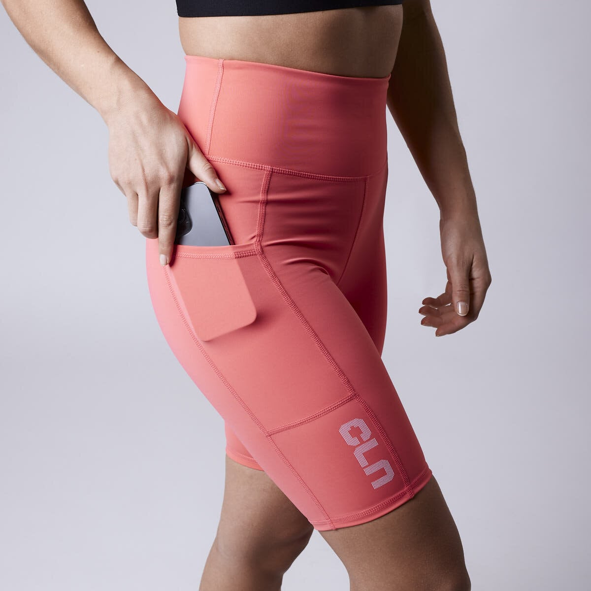 Bike pocket shorts Coral