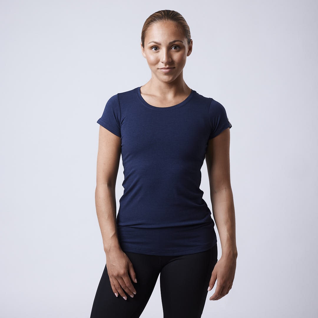 Flex ws bamboo t-shirt Navy