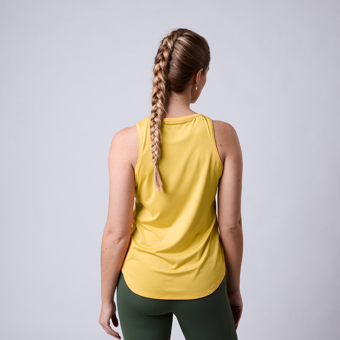 Leya tank Golden yellow