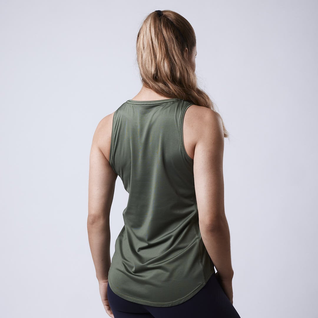 Leya ws tank Moss green