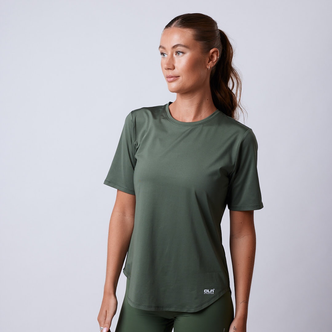 Gwen t-shirt Moss green