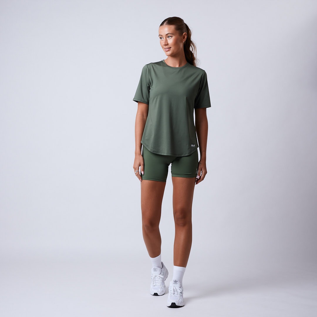 Gwen t-shirt Moss green