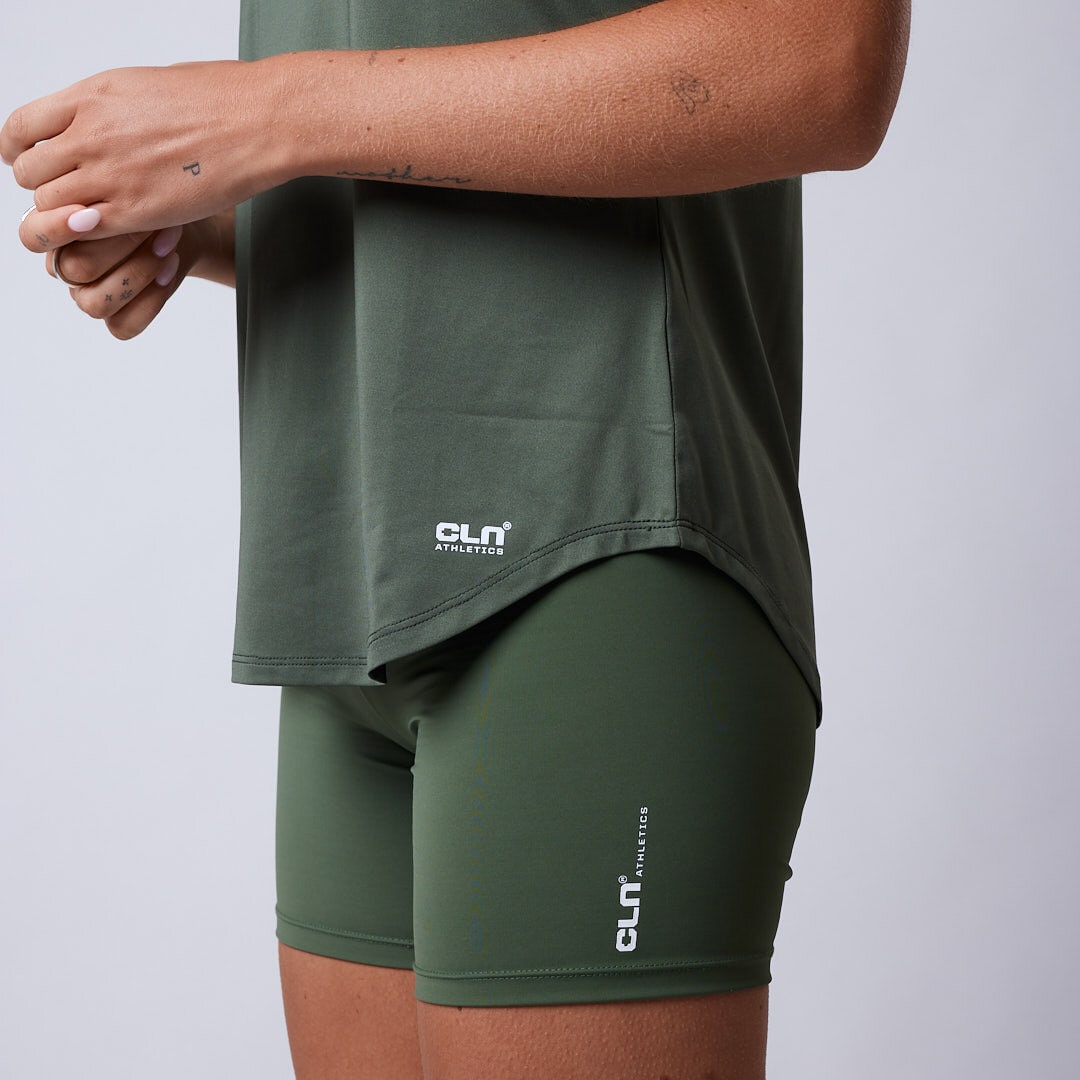 Gwen t-shirt Moss green