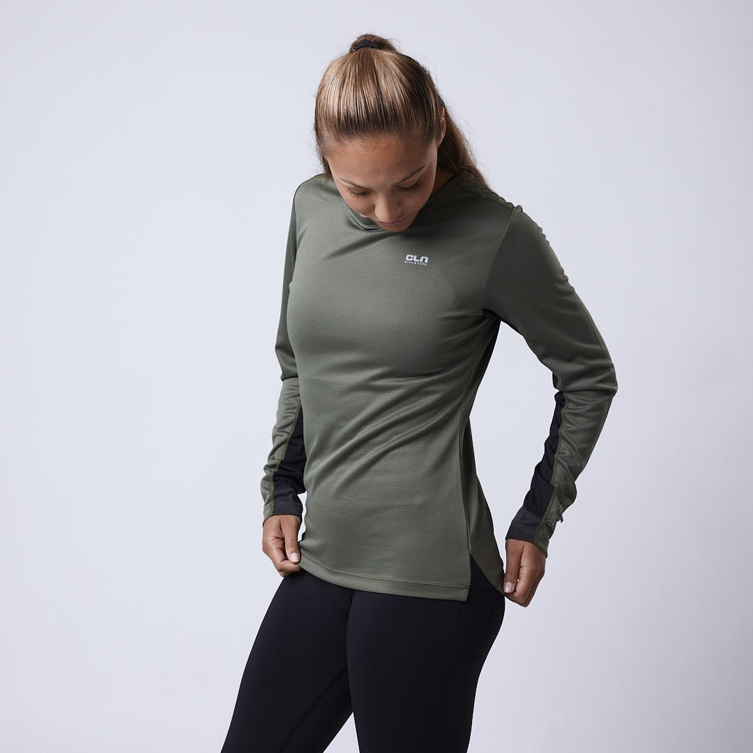 Jane ws longsleeve Moss green