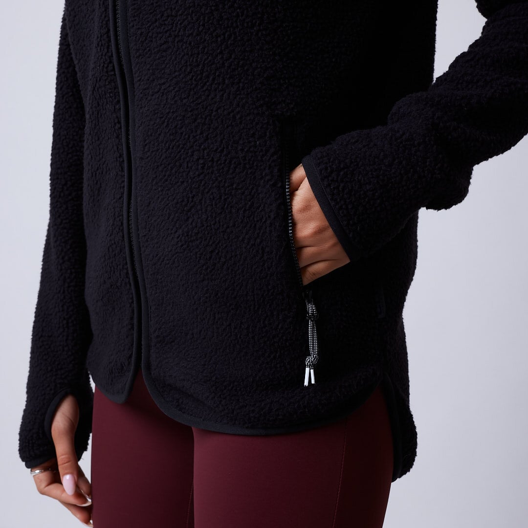 Line ws fleece jacket Black