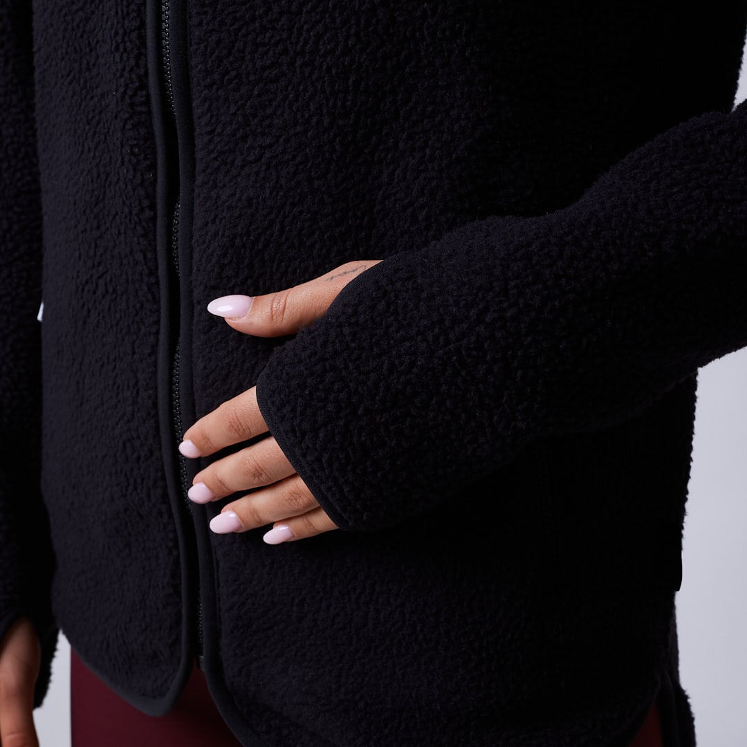 Line ws fleece jacket Black