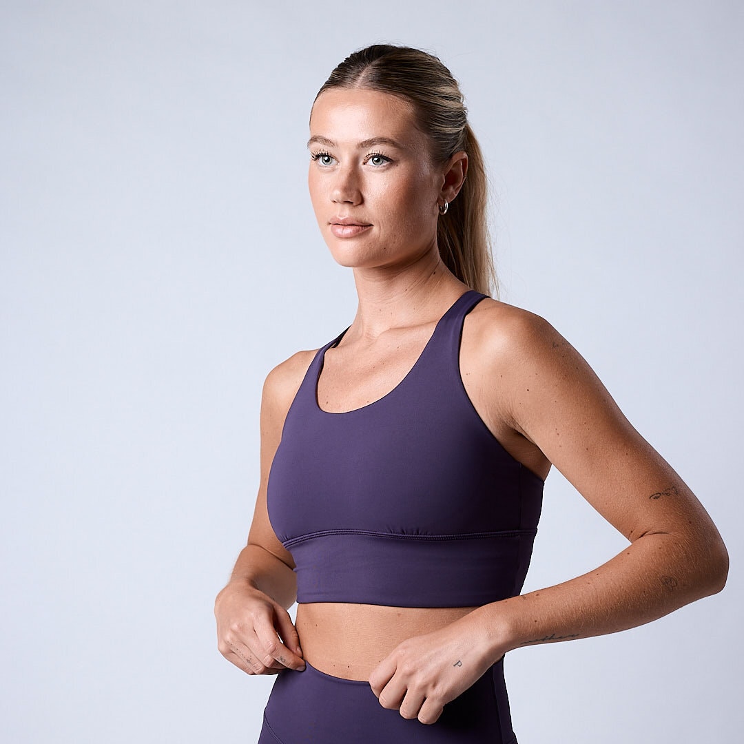 Pep sport bra Dark plum