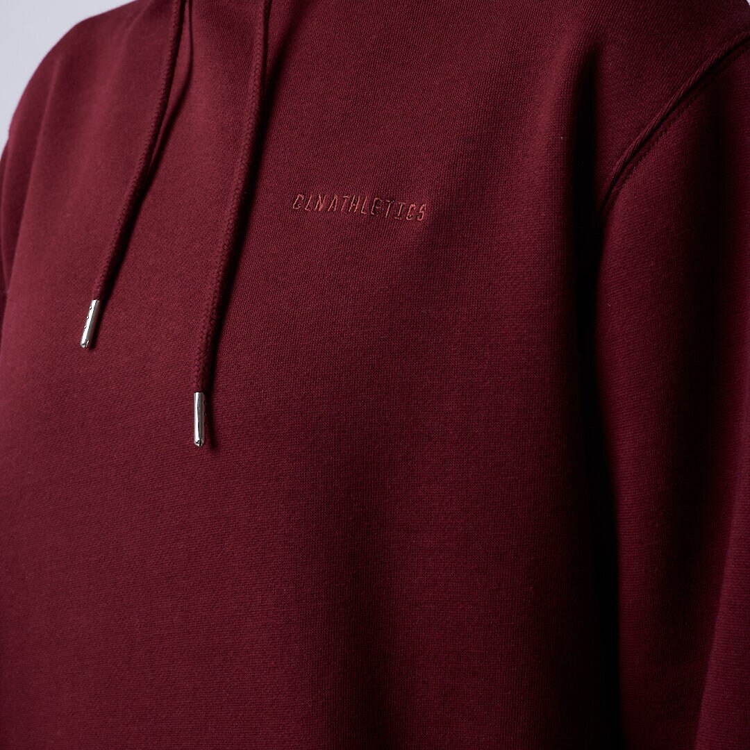 Core hoodie Wmn Dark red