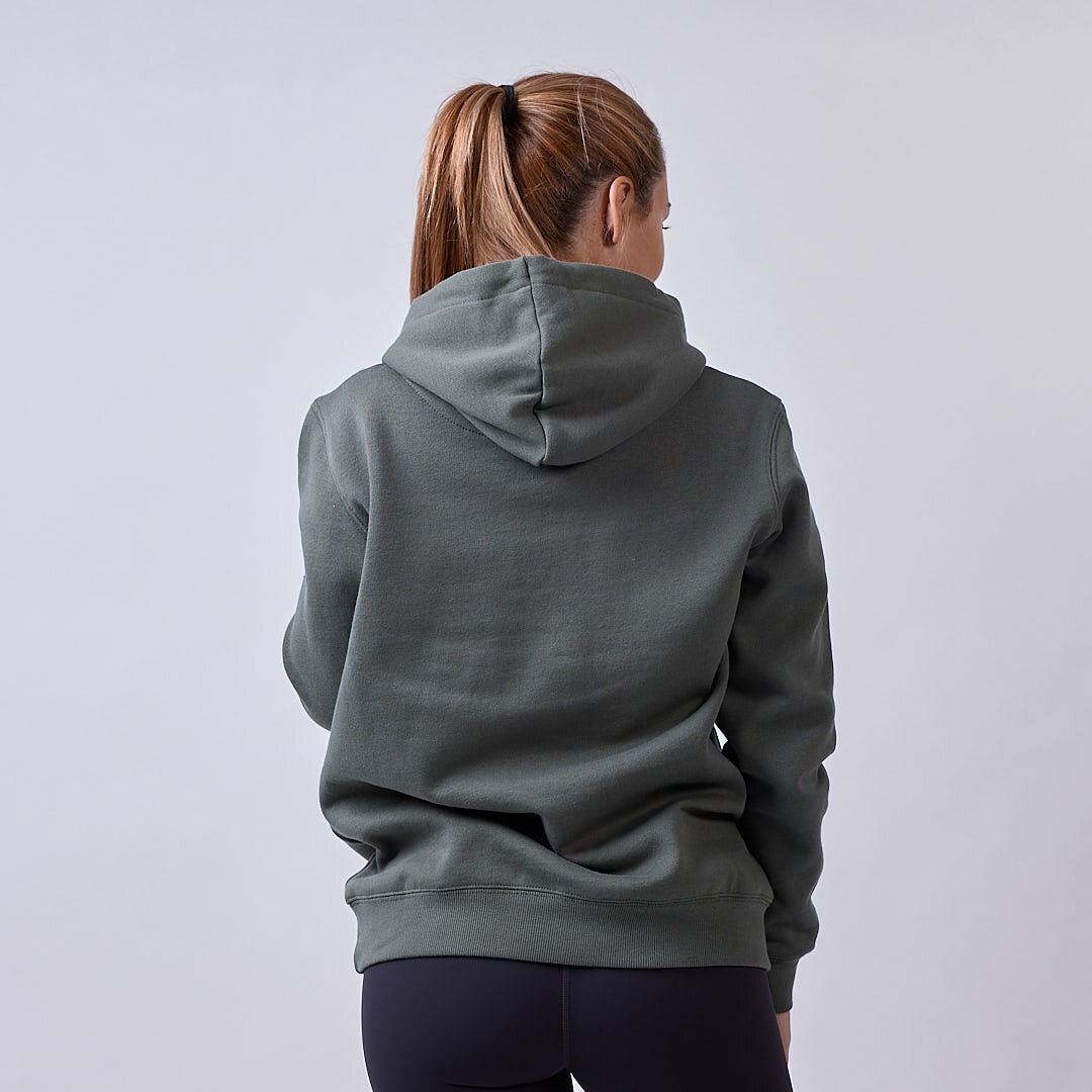 Core hoodie Wmn Moss green