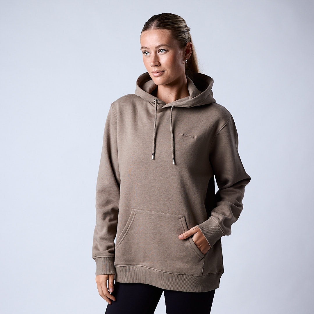 Core hoodie Wmn Dark khaki