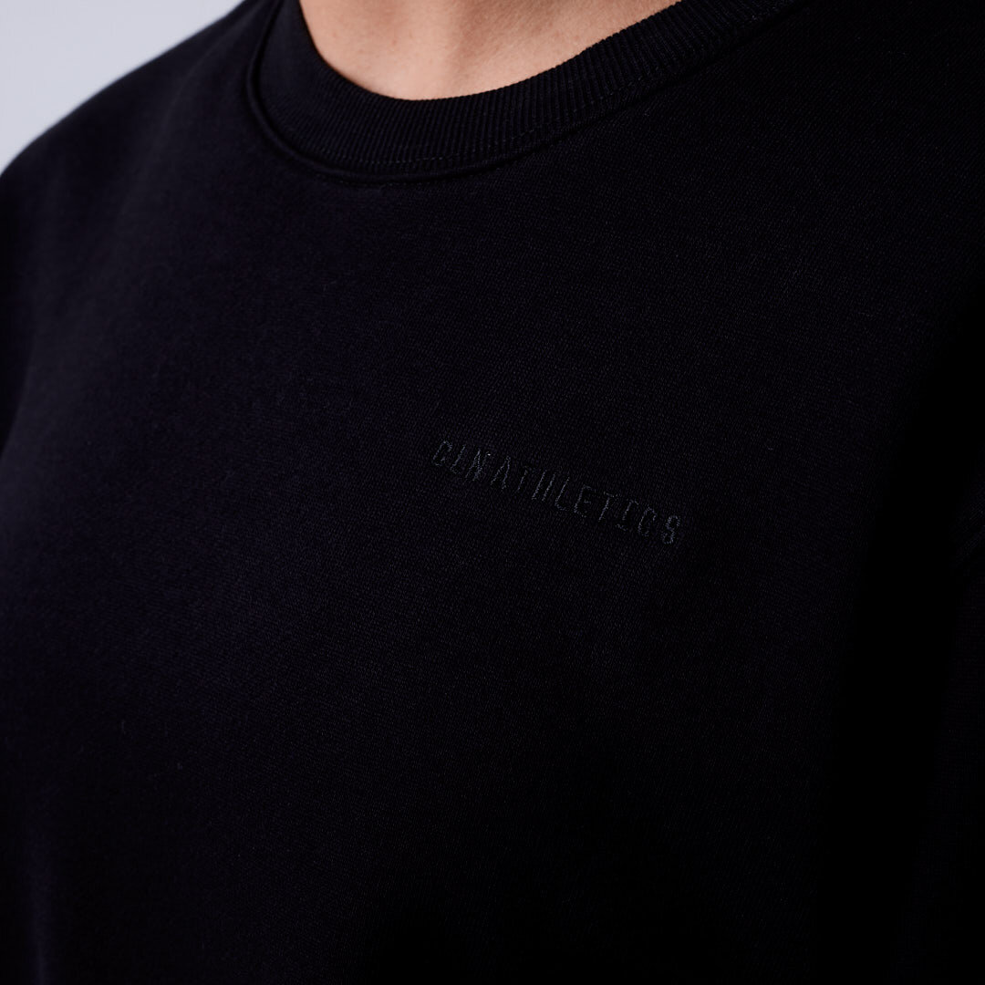 Core crewneck Wmn Black