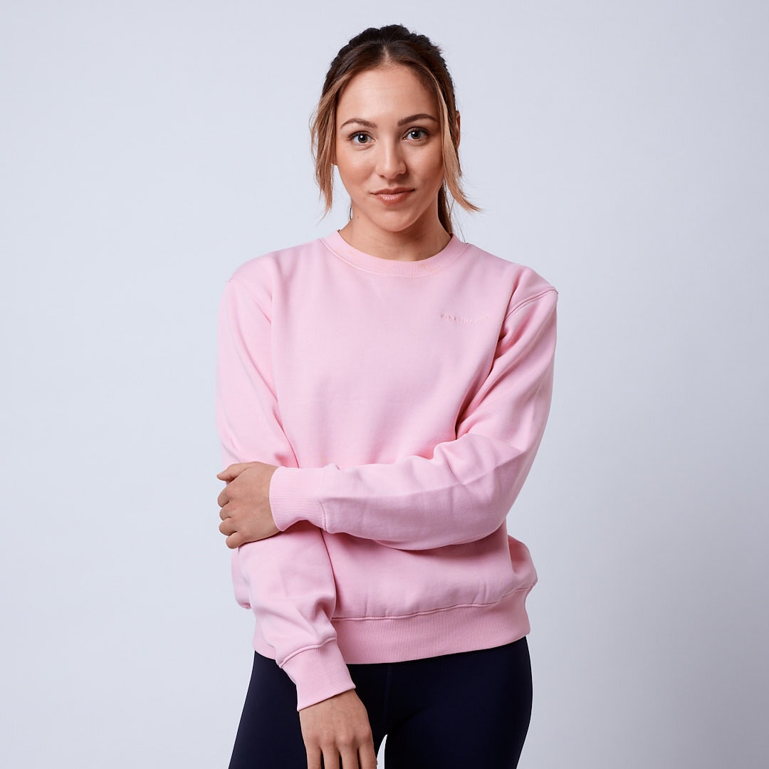 Core crewneck Wmn Pink