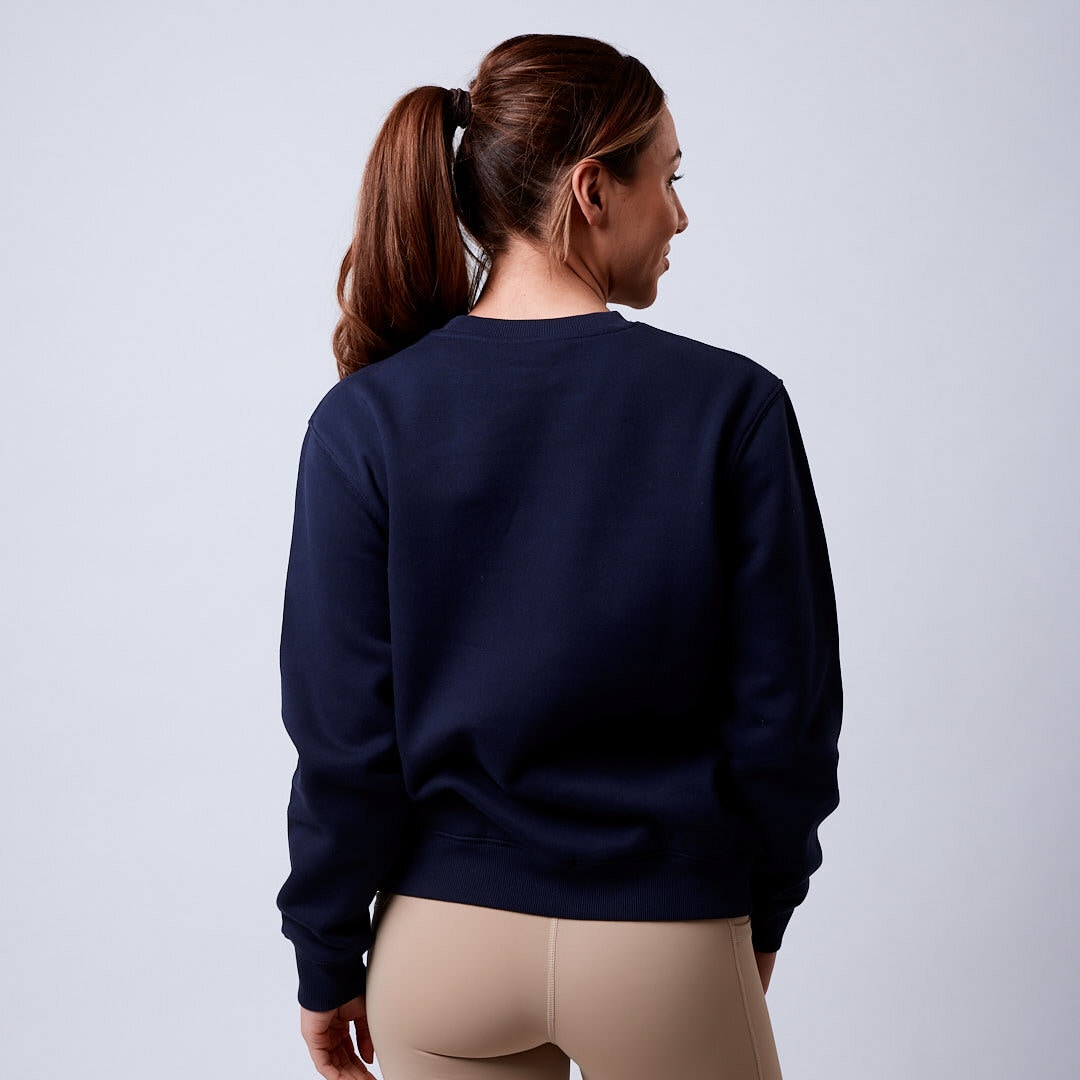 Core crewneck Wmn Navy