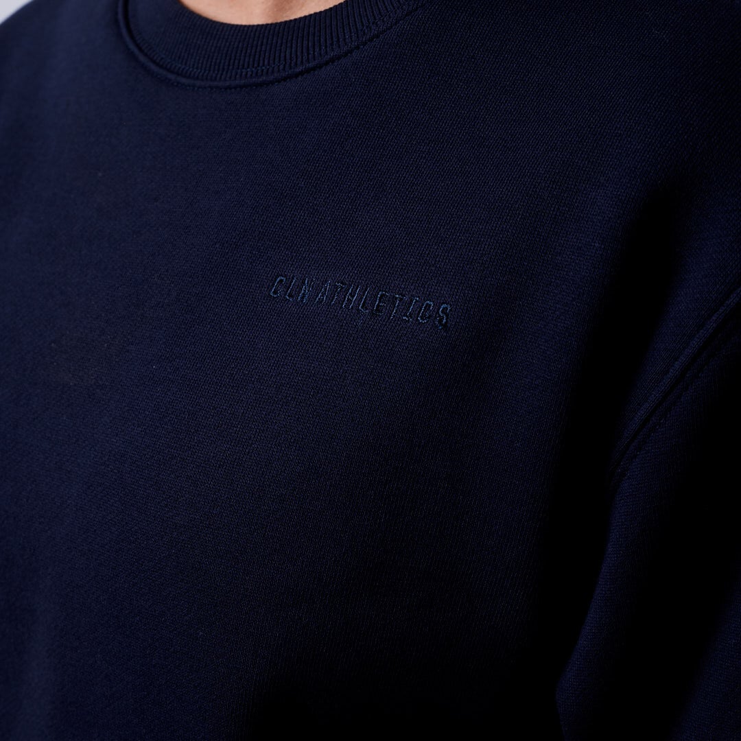 Core crewneck Wmn Navy