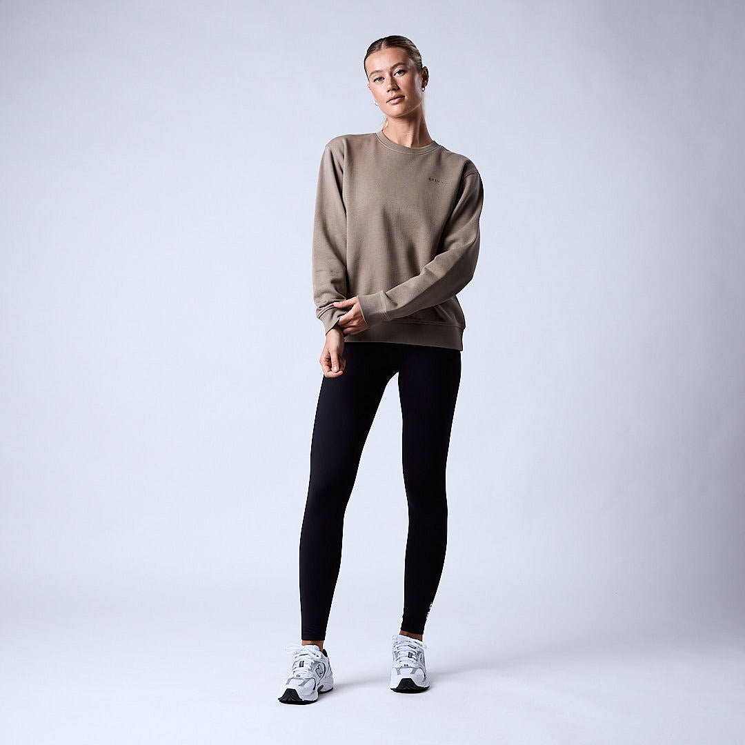 Core sweatshirt Wmn Dark khaki