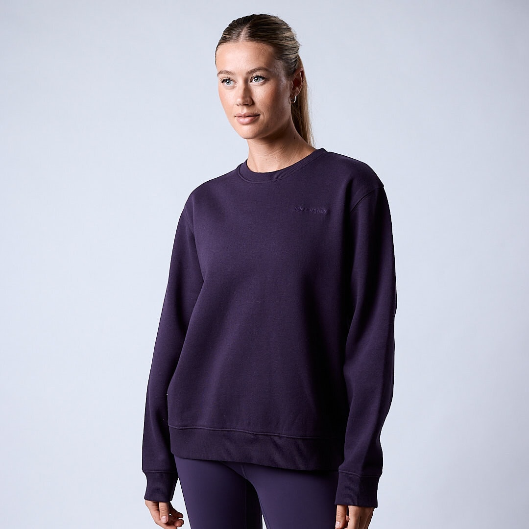 Core sweatshirt Wmn Dark plum