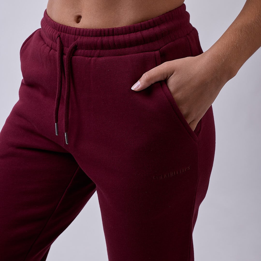 Core sweatpants Wmn Dark red