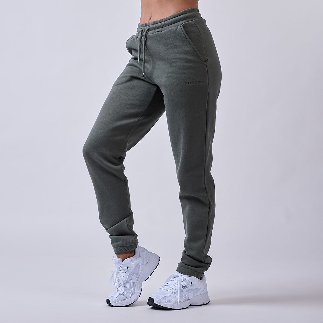 Core sweatpants Wmn Moss green