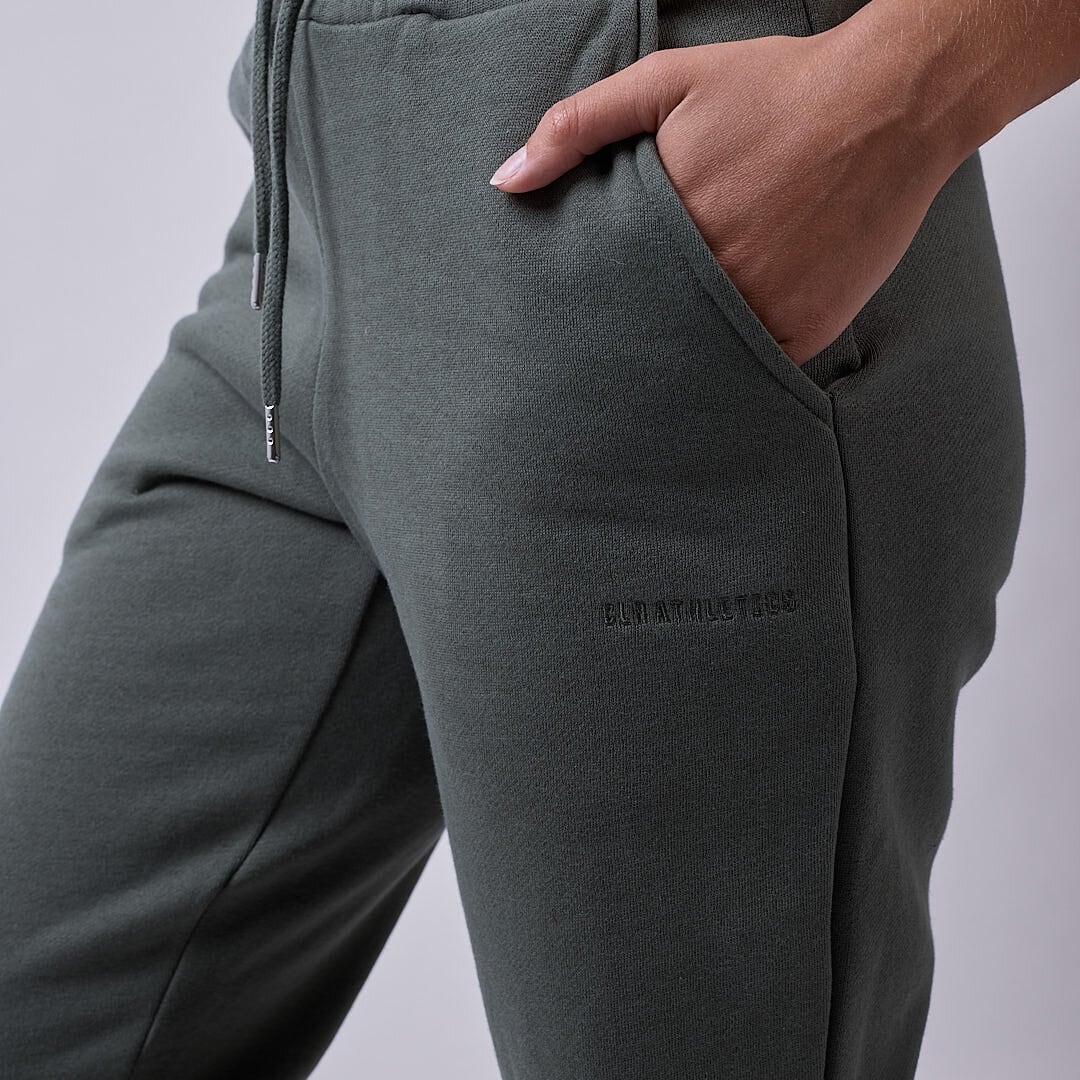 Core sweatpants Wmn Moss green