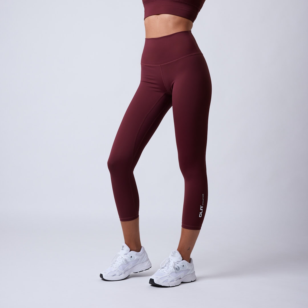 Fuse 7/8 2.0 tights Dark red