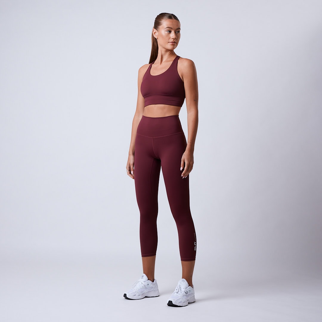 Fuse 7/8 2.0 tights Dark red