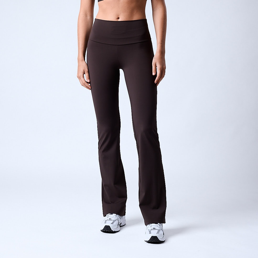 Fuse flared tights Coffee