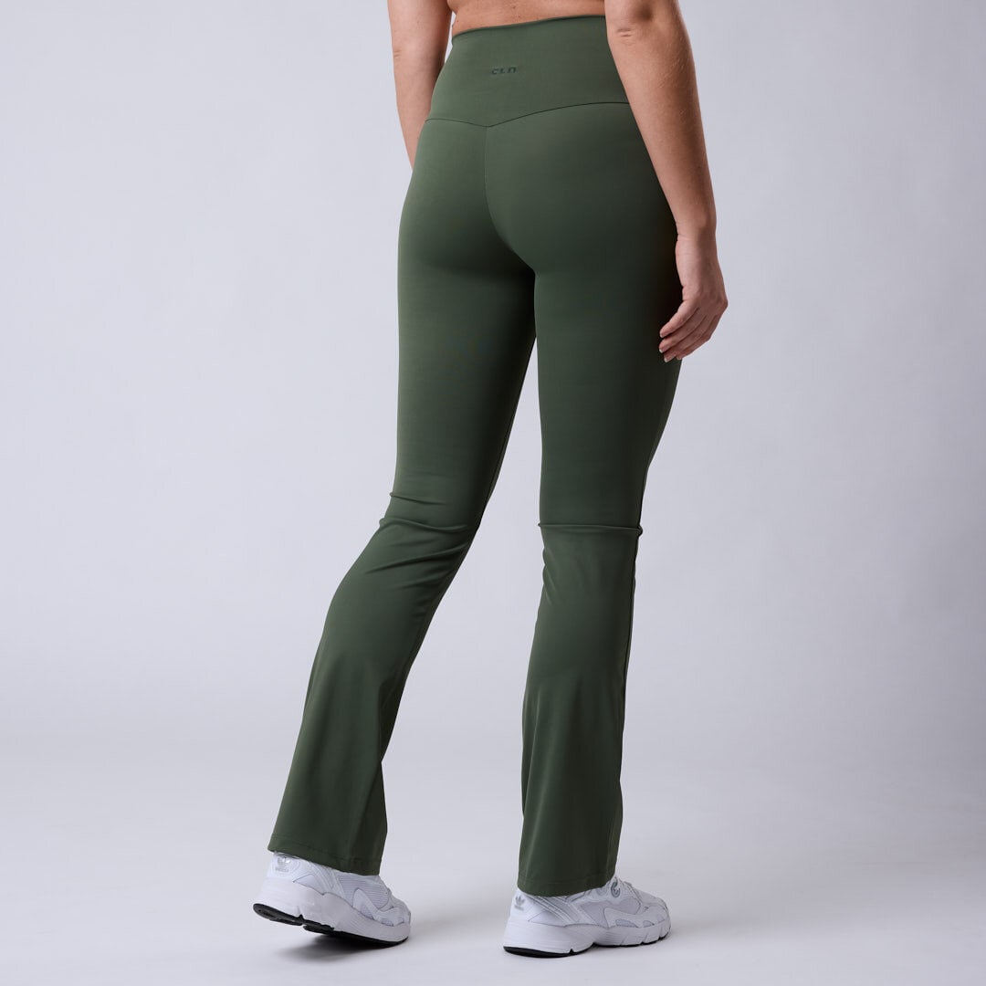 Fuse flared tights Moss green