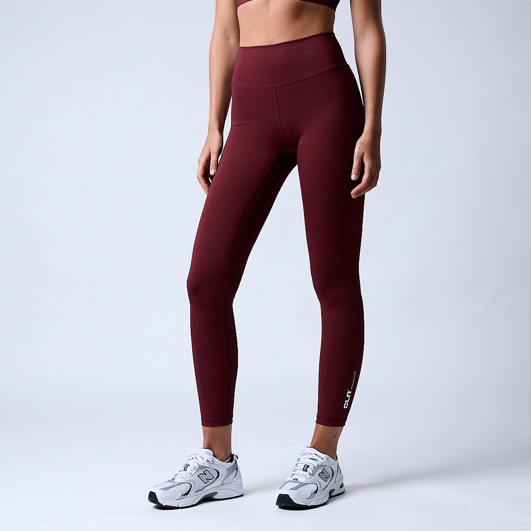 Fuse V-shape tights Dark red