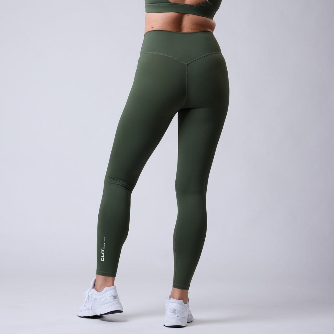 Fuse V-shape tights Moss green