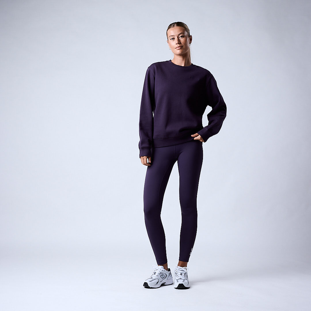 Fuse V-shape tights Dark plum