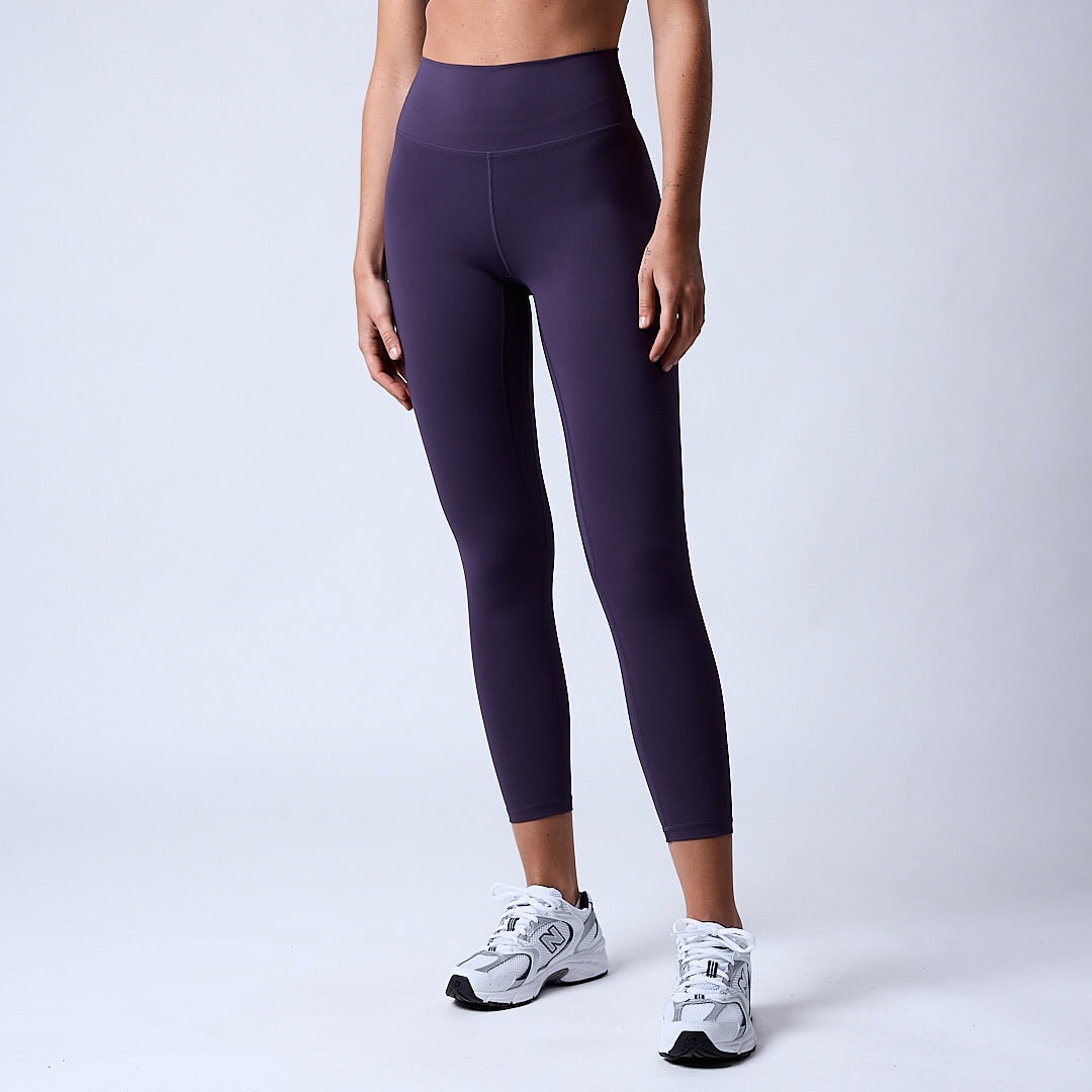 Fuse V-shape 7/8 tights Dark plum