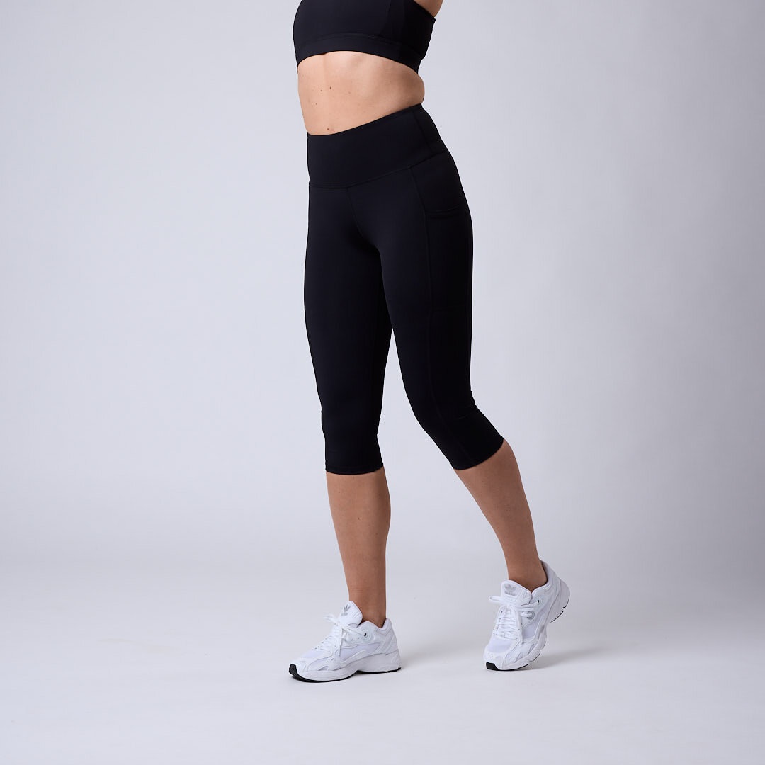 Fuse 3/4 pocket tights Black