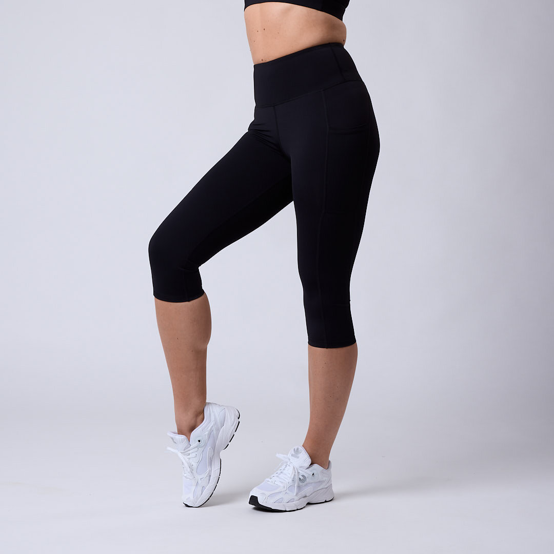 Fuse 3/4 pocket tights Black
