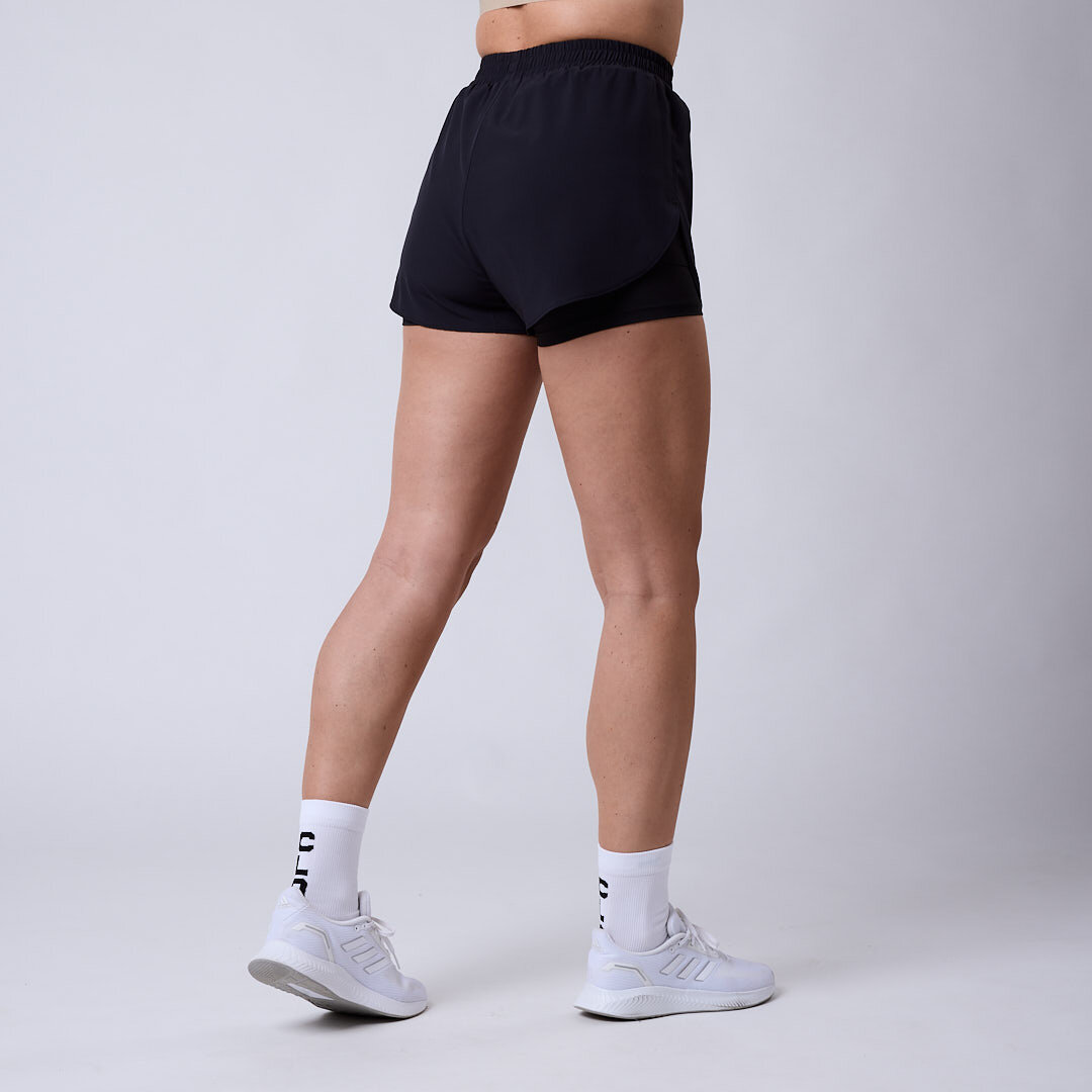 Ultra 2 in 1 shorts Black