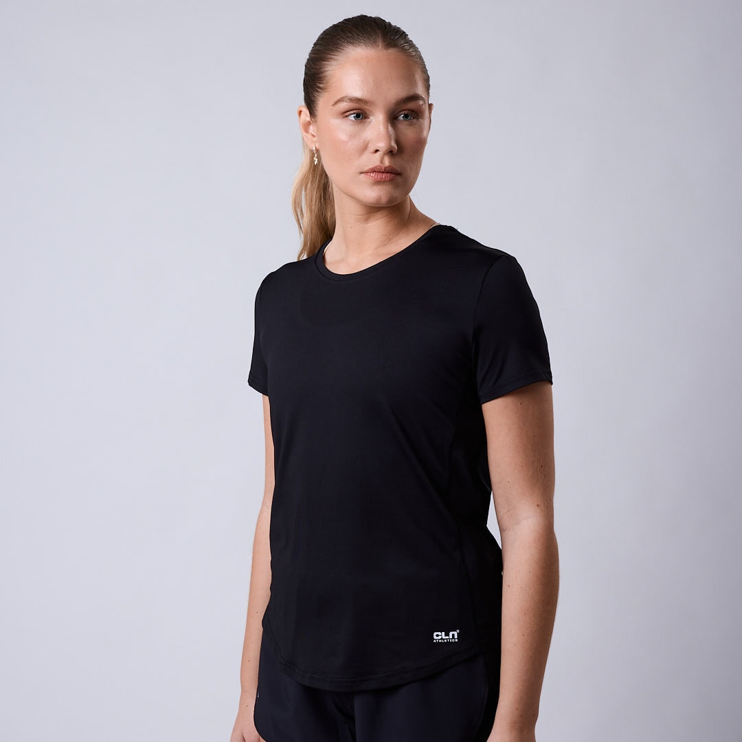 Breeze mesh t-shirt Black