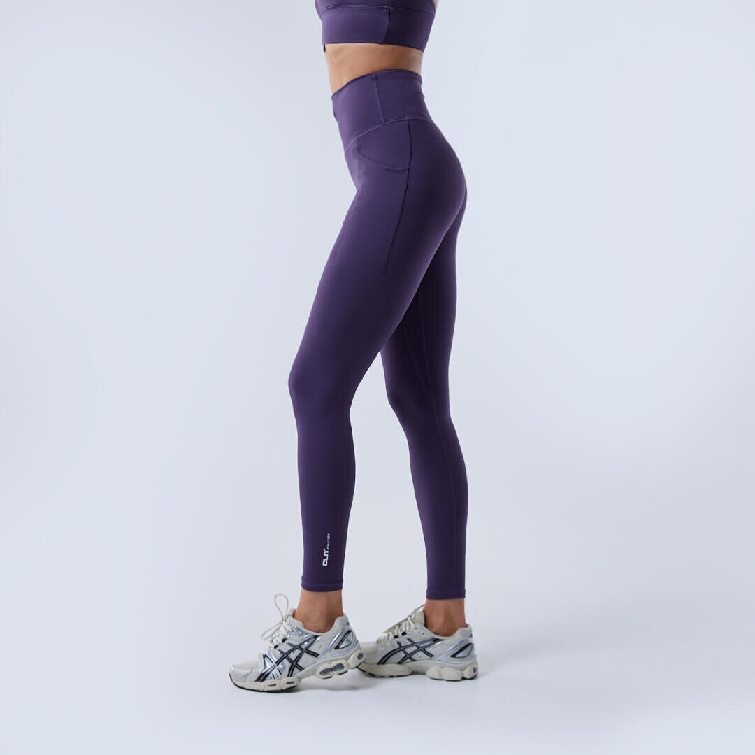 Fuse pocket tights Dark plum