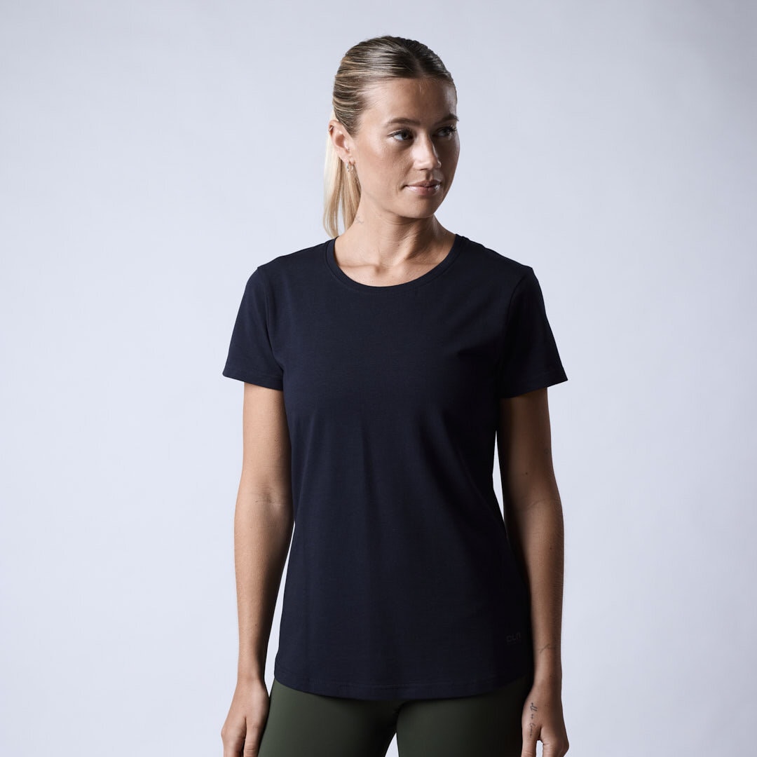 Bamboo t-shirt wmn Navy