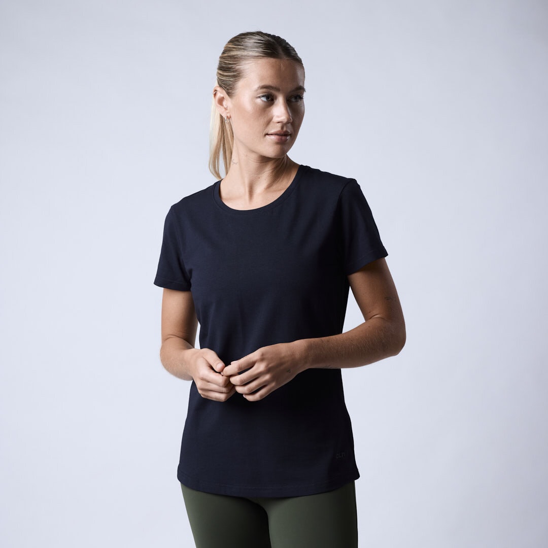 Bamboo t-shirt wmn Navy