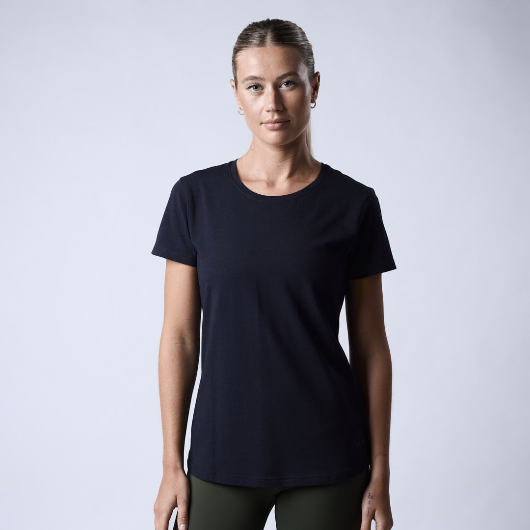 Bamboo t-shirt wmn Navy