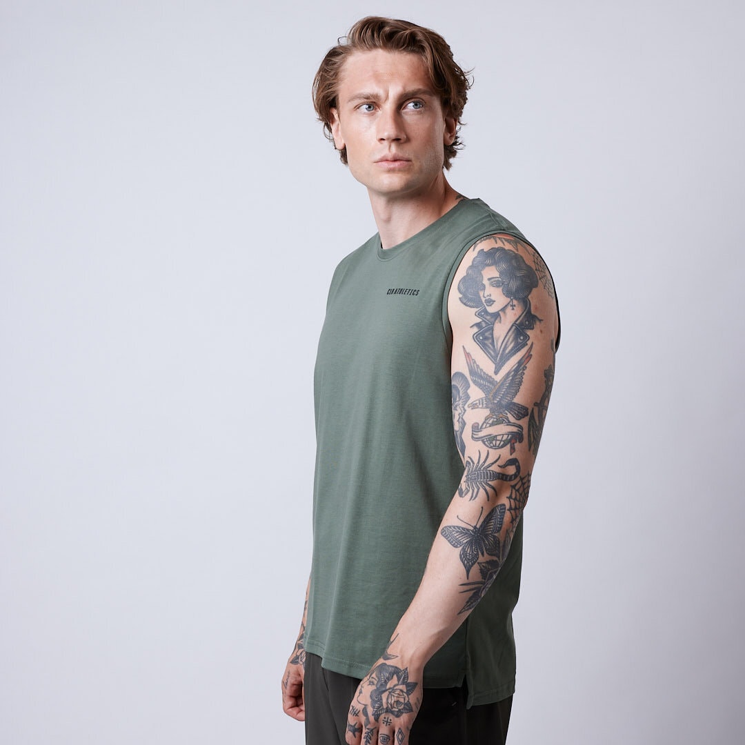 Phantom Sleeveless Moss green