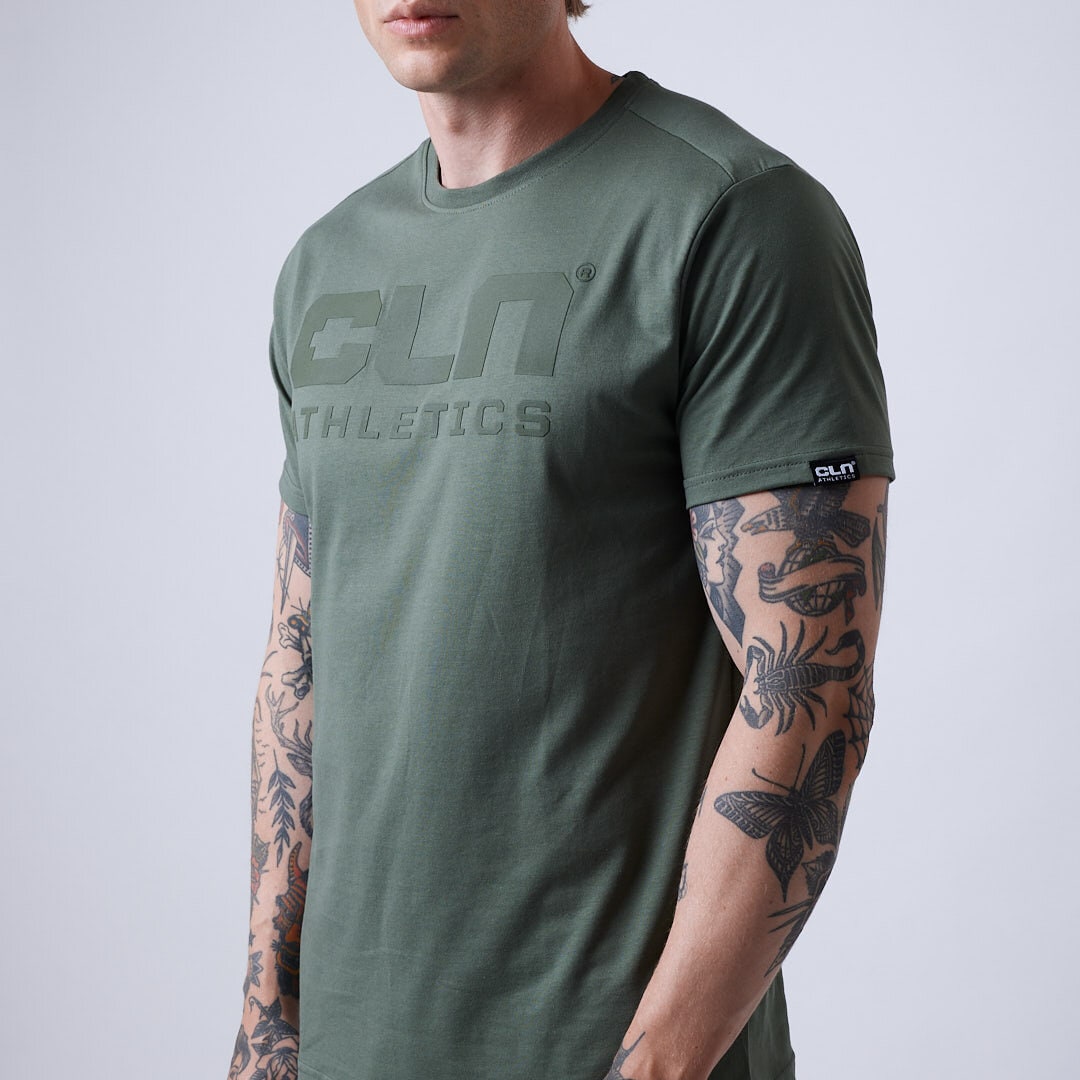 Promo t-shirt Moss green