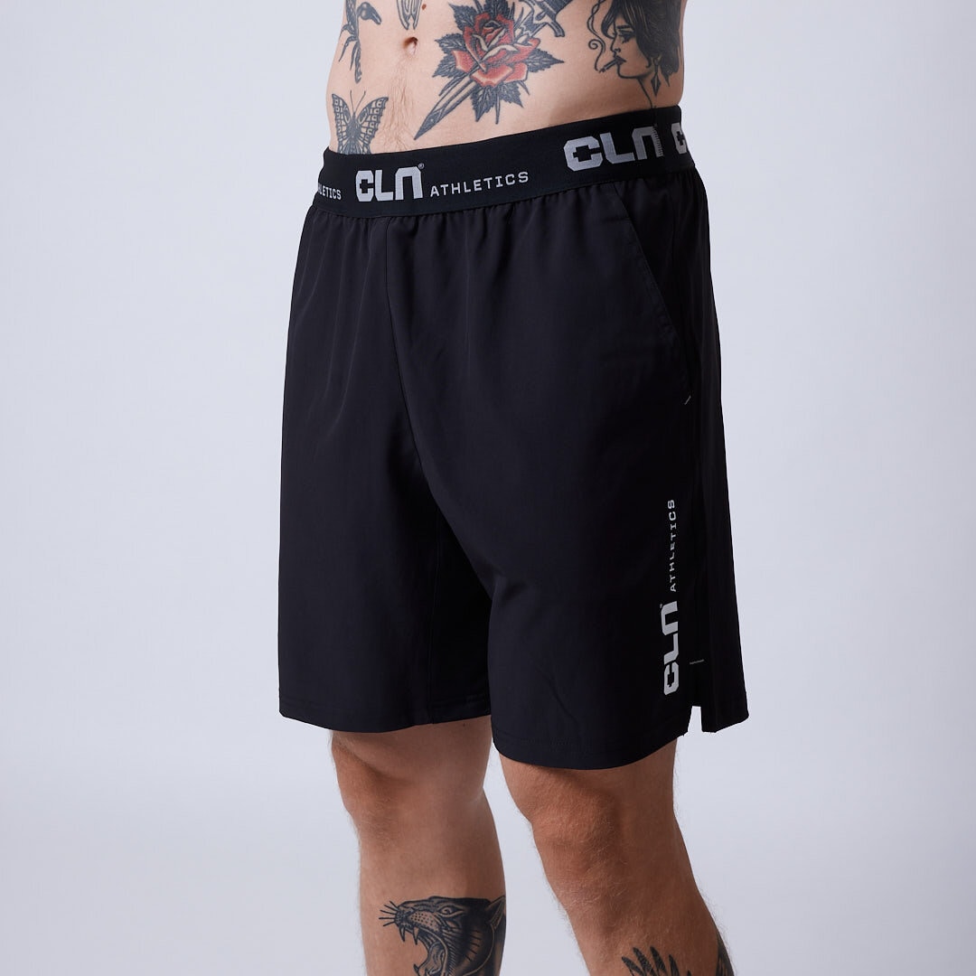 CLN Dino stretch shorts Black