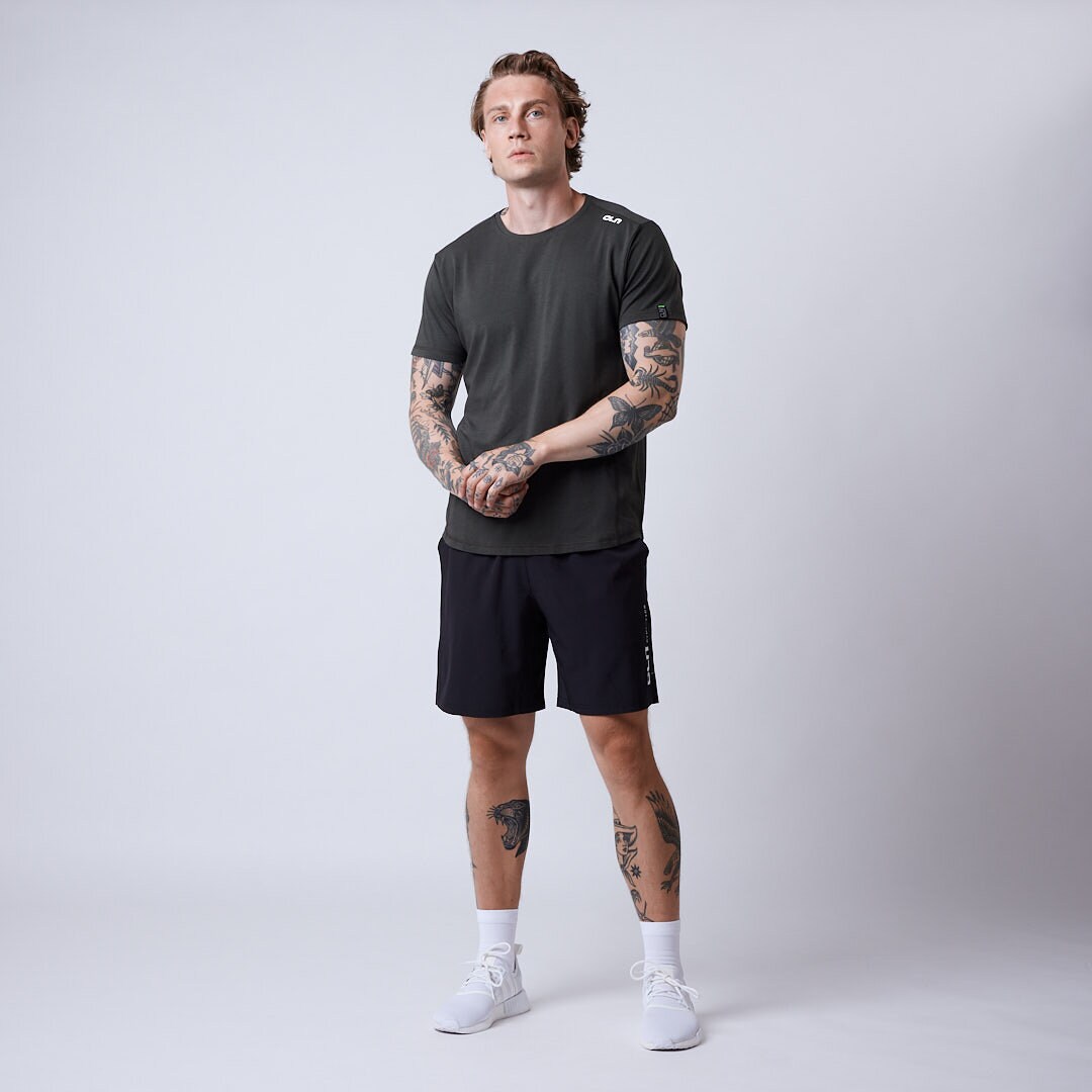 CLN Dino stretch shorts Black