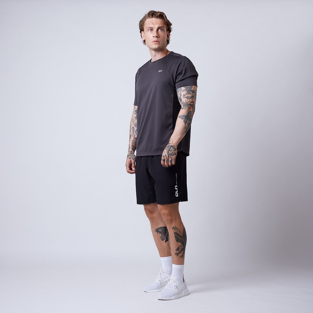 CLN Dino stretch shorts Black