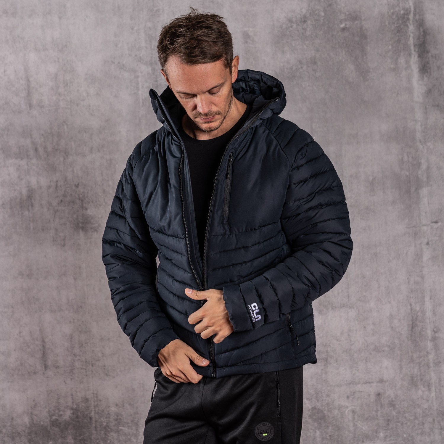 CLN Heat jacket Midnight black