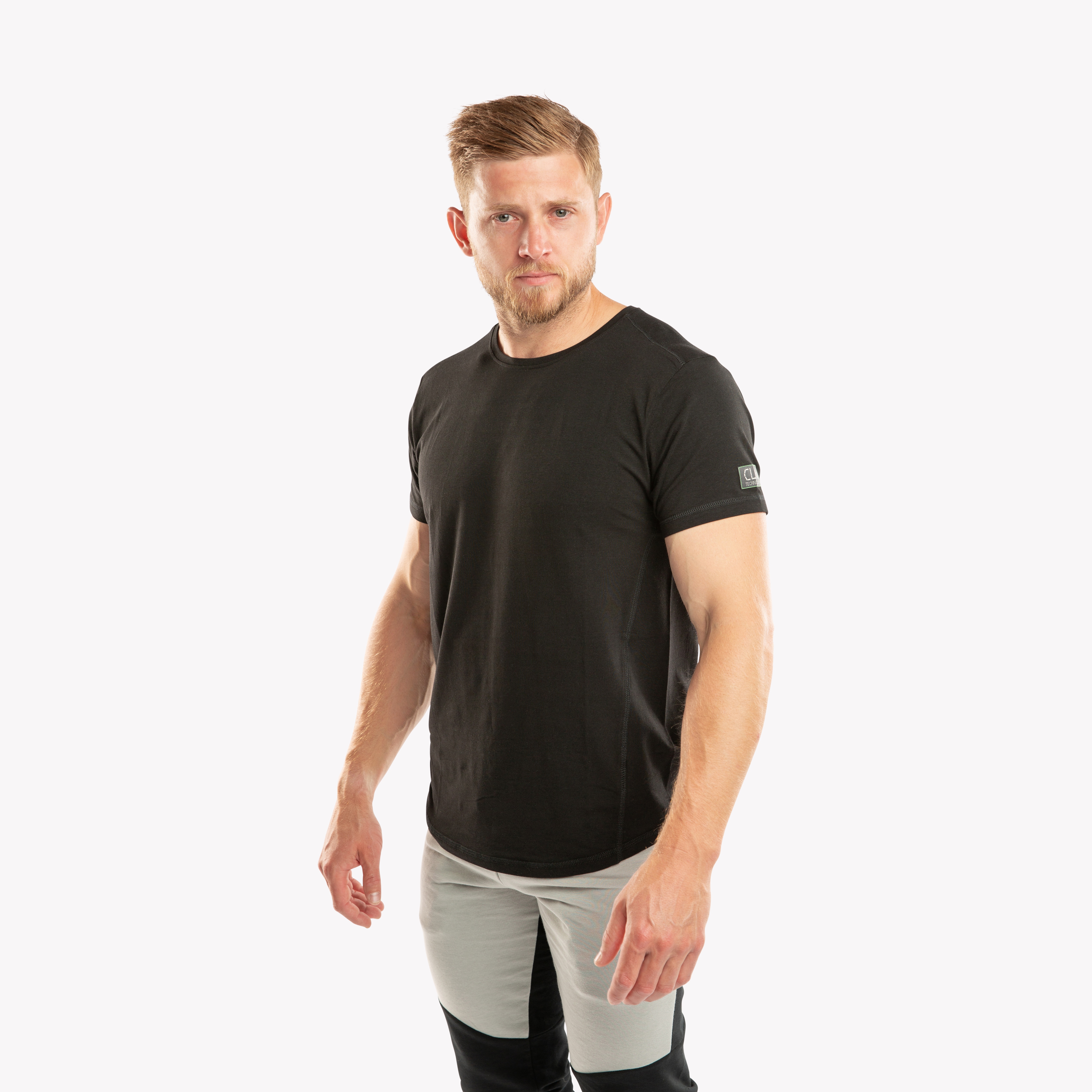 CLN Bamboo T-Shirt Black